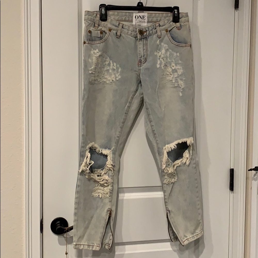 One by One Teaspoon Jeans Size 28